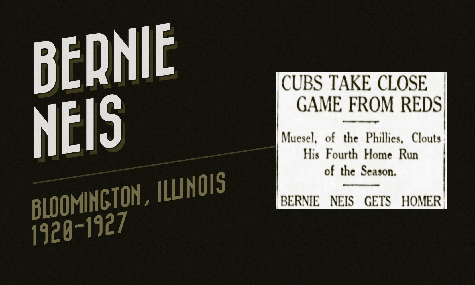 Bernie Neis